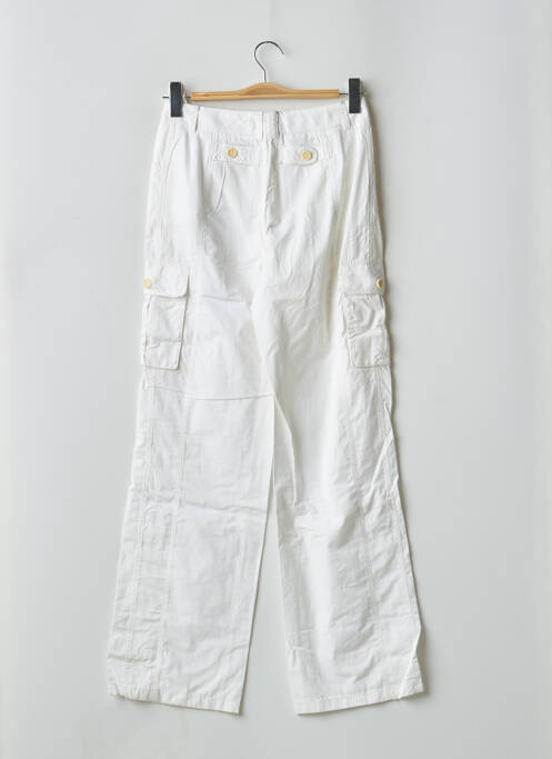 Pantalon droit blanc PABLO GERARD DAREL pour femme