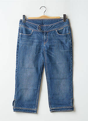 Pantacourt stretch taille basse bleu LEVIS femme