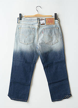 Pantacourt stretch taille basse bleu LEVI'S femme
