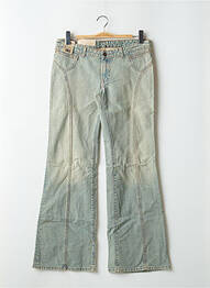 Jean coupe flare stretch taille basse bleu PEPE JEANS femme