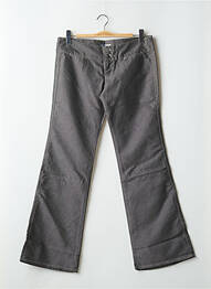 Jeans bootcut poches taille basse gris RWD femme