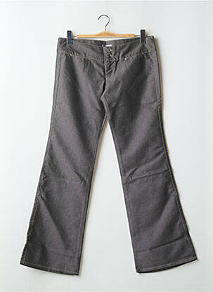 Jeans bootcut poches taille basse gris RWD femme