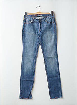 Jeans coupe slim stretch taille normale bleu RWD femme