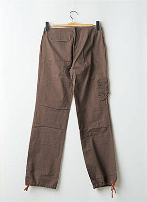 Pantalon cargo poches taille basse marron SESSUN femme