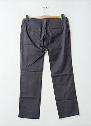 Pantalon 7/8 tissage popeline taille basse gris SPIRIT OF GANG femme