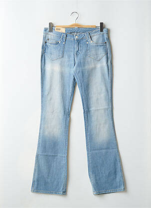 Jeans bootcut stretch taille basse bleu WRANGLER femme