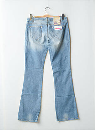 Jeans bootcut stretch taille basse bleu WRANGLER femme
