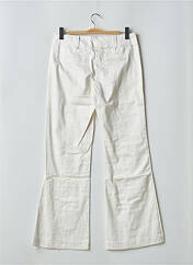 Pantalon flare blanc VERO MODA pour femme seconde vue