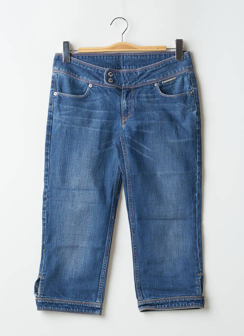 Pantacourt stretch taille basse bleu LEVIS femme