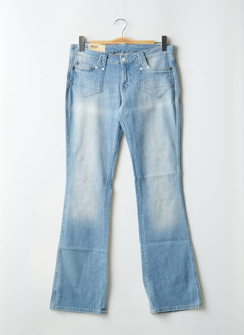 Jeans bootcut stretch taille basse bleu WRANGLER femme