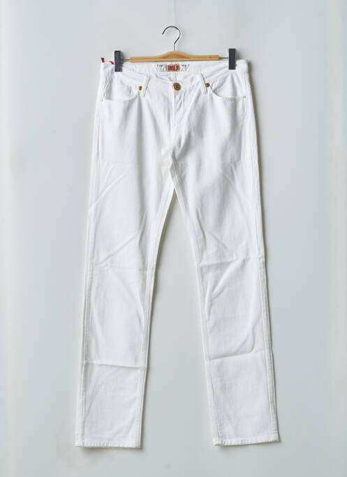 Jeans coupe slim blanc TAKE TWO pour femme