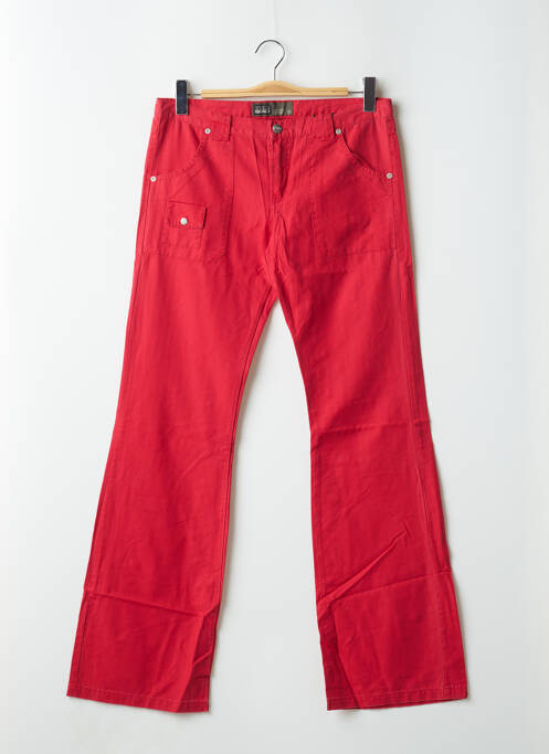 Pantalon flare rouge RWD pour femme