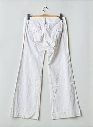 Pantalon flare taille basse taille basse blanc FREEMAN T.PORTER femme