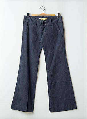 Pantalon flare stretch taille basse bleu FREEMAN T.PORTER femme