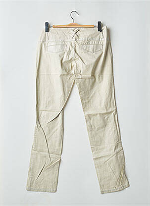Pantalon slim taille basse taille basse beige FREEMAN T.PORTER femme