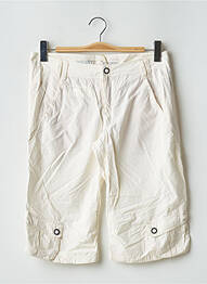 Pantacourt taille basse taille basse beige FREEMAN T.PORTER femme