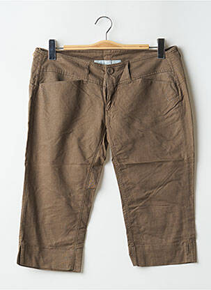 Corsaire taille basse taille basse marron FREEMAN T.PORTER femme