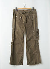 Pantalon cargo vert FREEMAN T.PORTER pour femme seconde vue