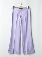 Pantalon flare violet FREEMAN T.PORTER pour femme seconde vue