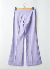 Pantalon flare violet FREEMAN T.PORTER pour femme seconde vue