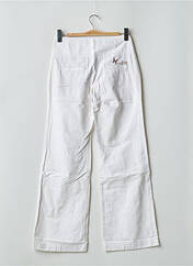 Pantalon large blanc FREEMAN T.PORTER pour femme seconde vue