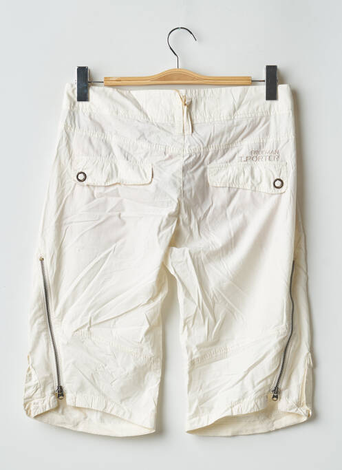 Pantacourt beige FREEMAN T.PORTER pour femme