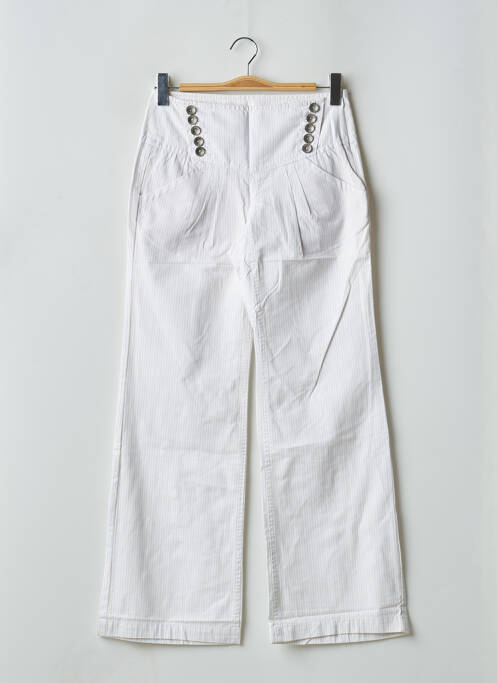 Pantalon large blanc FREEMAN T.PORTER pour femme