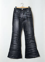 Pantalon flare stretch taille basse noir BE YOU K femme