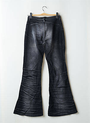 Pantalon flare stretch taille basse noir BE YOU K femme