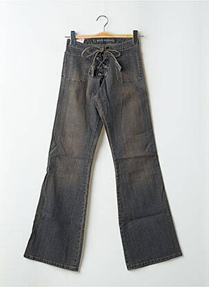Jean coupe flare poches bleu LA BRIGADA INTERNACIONAL femme
