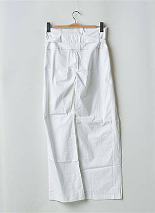 Pantalon droit coupe droite blanc LADY SOUL femme