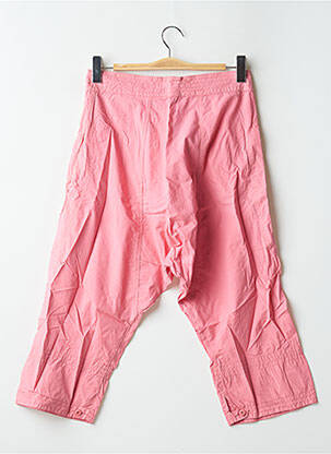 Pantacourt coupe droite taille normale rose LADY SOUL femme