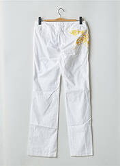 Pantalon flare blanc BE YOU K pour femme seconde vue