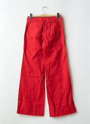 Pantalon flare rouge LA BRIGADA INTERNACIONAL pour femme seconde vue