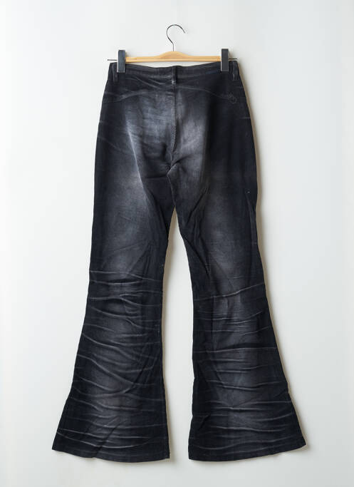 Pantalon flare stretch taille basse noir BE YOU K femme