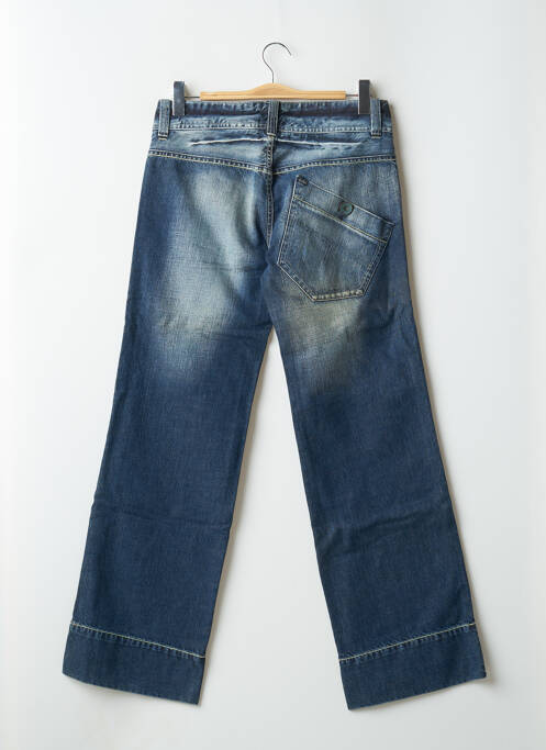 Jeans coupe droite poches bleu LOIS femme