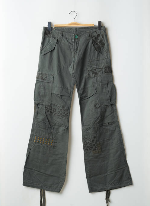 Pantalon cargo vert LOIS pour femme