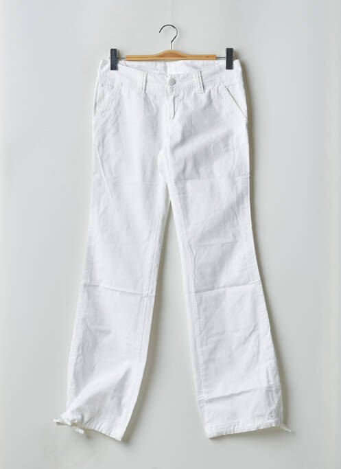 Pantalon droit blanc LOIS pour femme