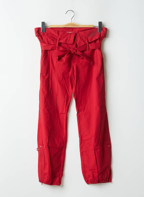 Pantalon droit rouge BE YOU K pour femme