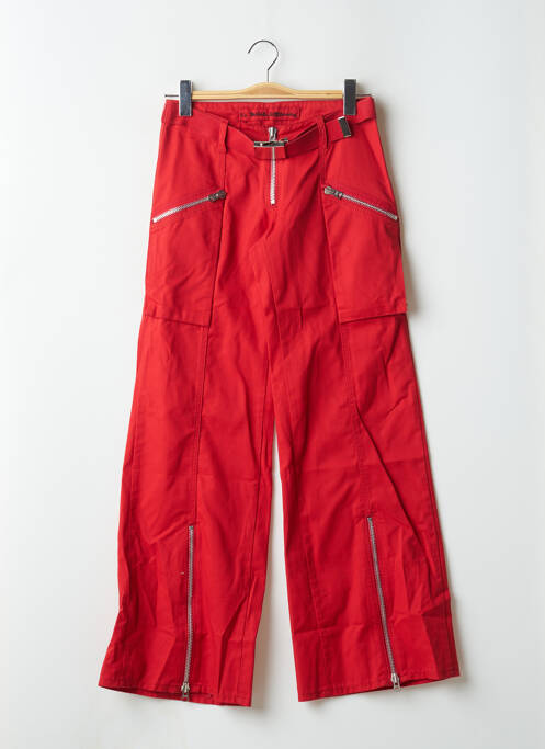 Pantalon flare rouge LA BRIGADA INTERNACIONAL pour femme