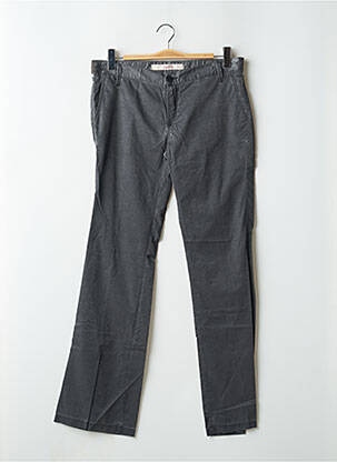 Pantalon chino taille basse taille basse gris SCHOOL RAG femme