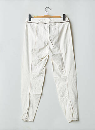 Pantalon droit taille normale taille normale blanc SCHOOL RAG femme