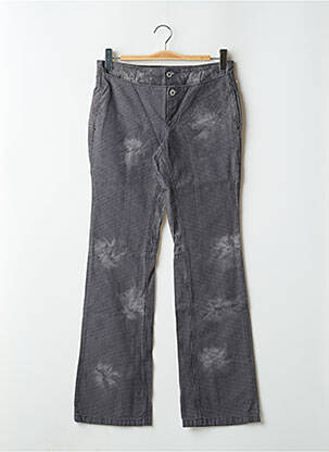 Pantalon flare taille basse taille basse gris SCHOOL RAG femme