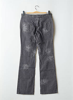 Pantalon flare taille basse taille basse gris SCHOOL RAG femme
