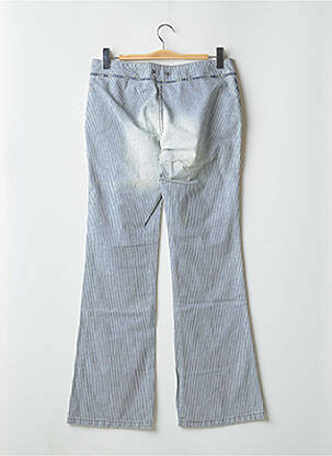 Jean coupe flare taille basse taille basse bleu TEDDY SMITH femme