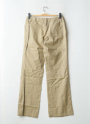 Pantalon chino taille basse taille basse vert TEDDY SMITH femme