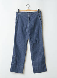 Jeans coupe droite taille basse taille basse bleu TEDDY SMITH femme