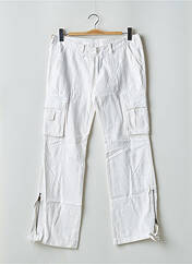 Pantalon cargo blanc TEDDY SMITH pour femme seconde vue