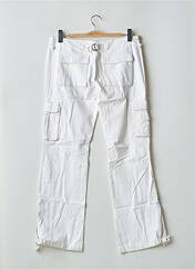 Pantalon cargo blanc TEDDY SMITH pour femme seconde vue