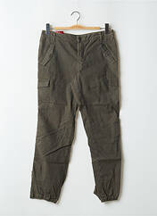 Pantalon cargo vert TEDDY SMITH pour femme seconde vue